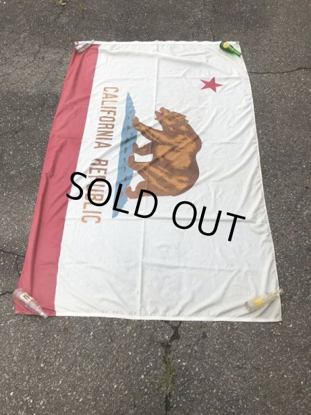 画像8: Vintage Made in U.S.A The Bear California Republic Flag (S924) (8)