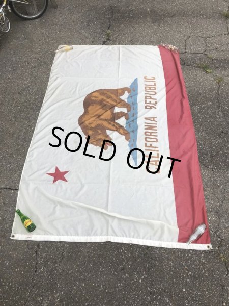画像7: Vintage Made in U.S.A The Bear California Republic Flag (S924) (7)