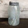 画像2: 10s Vintage Glass Ball Mason Jar 17.5cm (S983) (2)