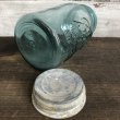 画像7: 30s Vintage Glass Ball Mason Jar 17.5cm (S987) (7)