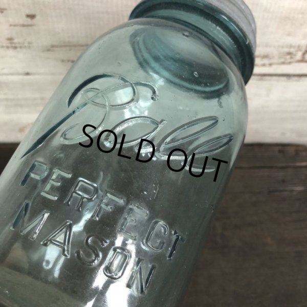 画像5: 30s Vintage Glass Ball Mason Jar 17.5cm (S988) (5)