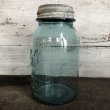 画像2: 30s Vintage Glass Ball Mason Jar 17.5cm (S987) (2)