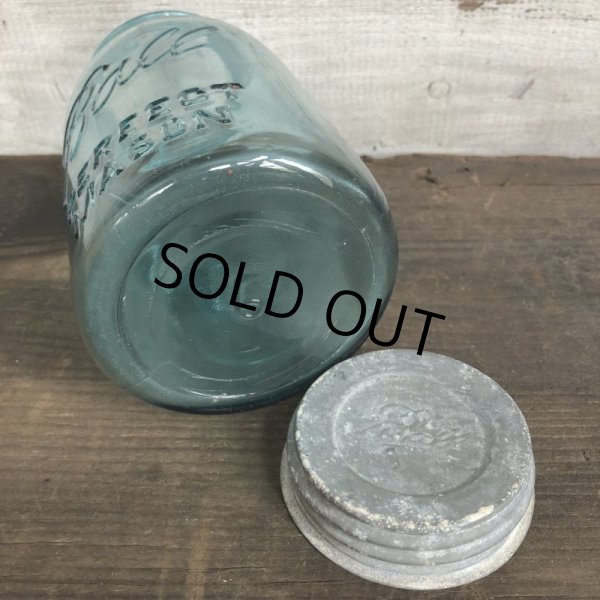 画像7: 30s Vintage Glass Ball Mason Jar 17.5cm (S985) (7)