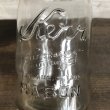 画像5: Vintage Glass Kerr Mason Jar 17.5cm (S996) (5)