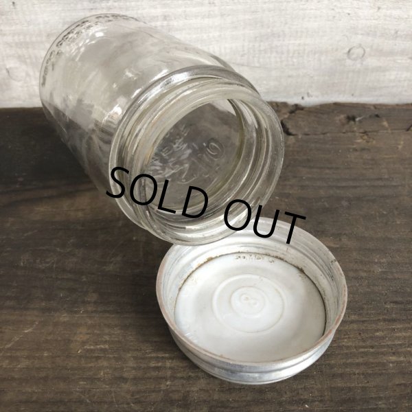 画像5: Vintage Glass Presto Mason Jar 14cm (S993) (5)