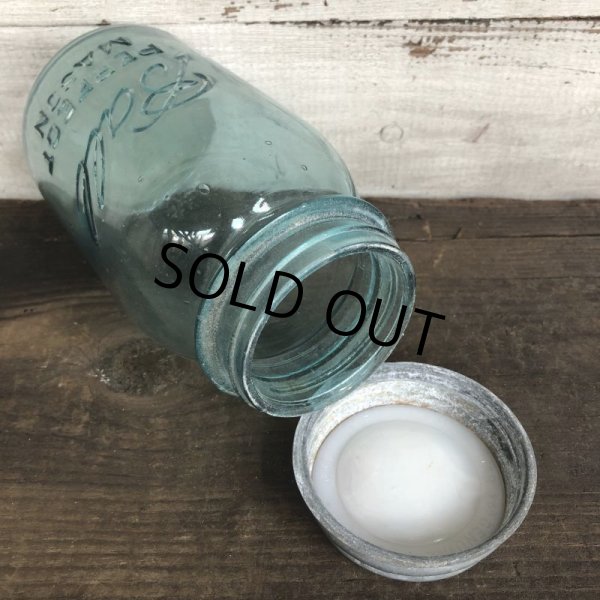 画像6: 30s Vintage Glass Ball Mason Jar 17.5cm (S988) (6)