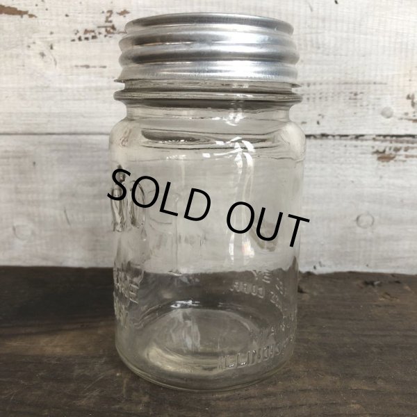 画像2: Vintage Glass Presto Mason Jar 14cm (S993) (2)