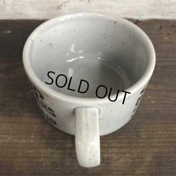 画像4: 70s Vintage Soup Crackers Heavy Mug Gray (S929) (4)