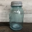 画像2: 30s Vintage Glass Ball Mason Jar 17.5cm (S986) (2)