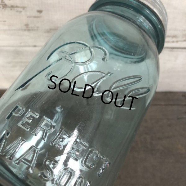 画像5: 30s Vintage Glass Ball Mason Jar 17.5cm (S985) (5)