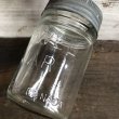 画像10: Vintage Glass Jewel Mason Jar 14cm (S994) (10)