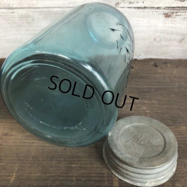 画像7: 20s-30s Vintage Glass Ball Mason Jar 22.5cm (S982) (7)