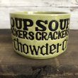 画像2: 70s Vintage Soup Crackers Chowder Heavy Mug Green (S927) (2)