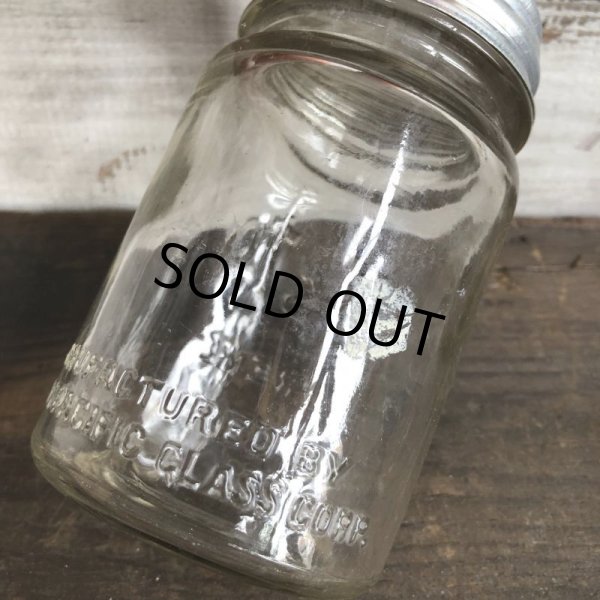 画像8: Vintage Glass Presto Mason Jar 14cm (S993) (8)