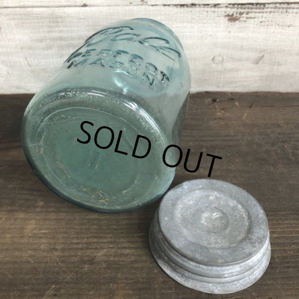 画像7: 30s Vintage Glass Ball Mason Jar 17.5cm (S988) (7)