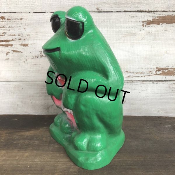画像2: Vintage Psychedelic Hippie Frog Piggy Bank LOVE (T004) (2)