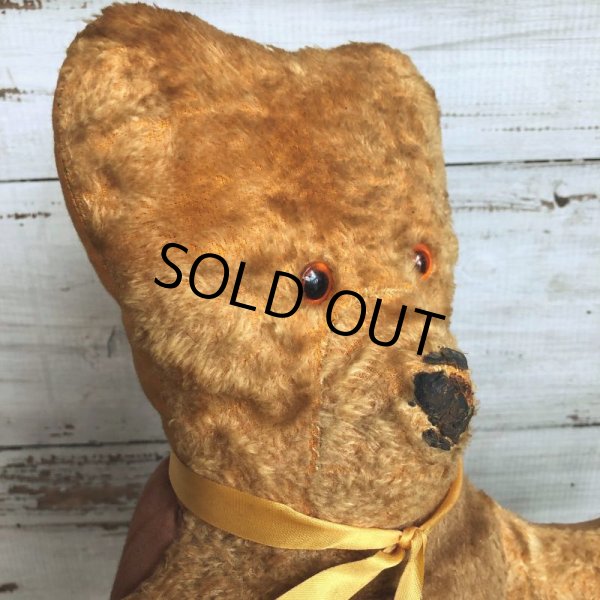 画像6: Vintage Brown Bear Doll  (T012) (6)