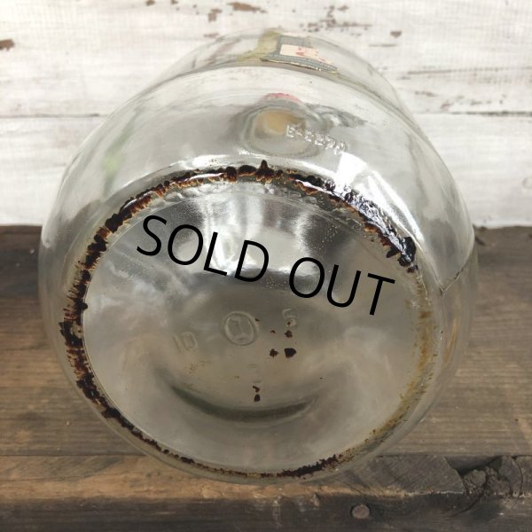 画像8: Vintage One Gallon Glass Bottle Coca Cola Coke Soda Syrup (T009) (8)