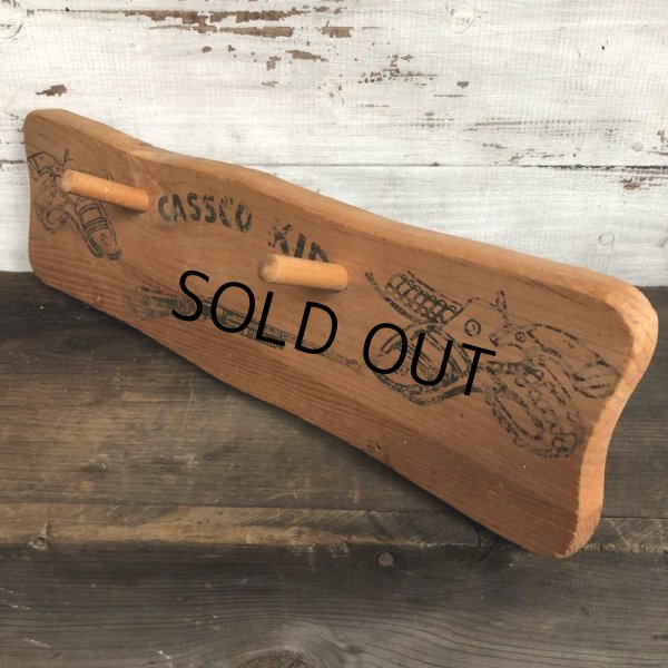 画像3: Vintage Cassco Kid Wooden Rack (T011) (3)