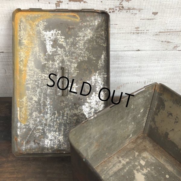 画像10: Vintage Union Leader Cut Plug Tabacco Tin (T005) (10)