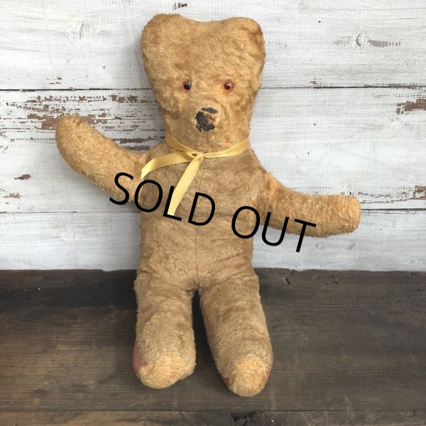 画像1: Vintage Brown Bear Doll  (T012) (1)