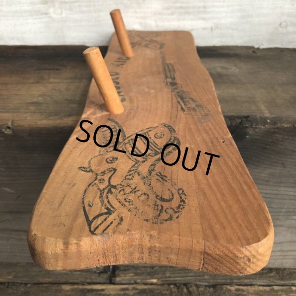 画像4: Vintage Cassco Kid Wooden Rack (T011) (4)