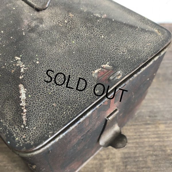 画像8: Vintage Union Leader Cut Plug Tabacco Tin (T005) (8)