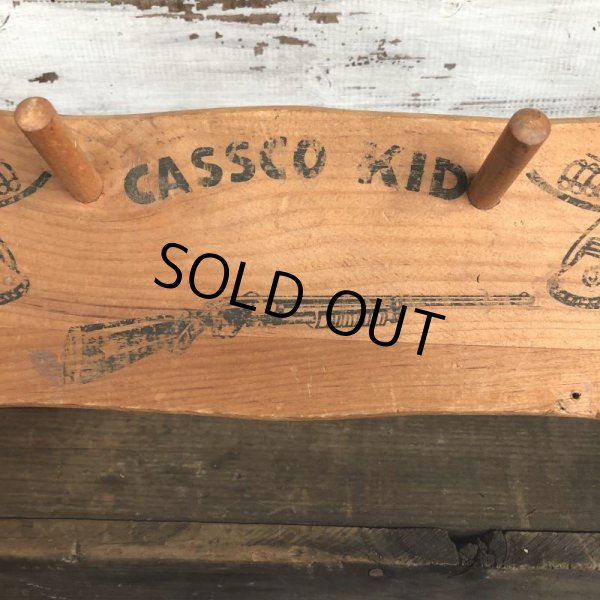 画像9: Vintage Cassco Kid Wooden Rack (T011) (9)