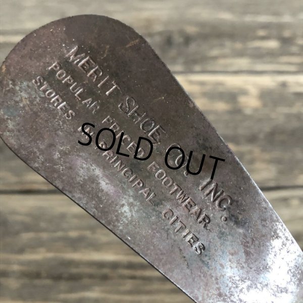 画像4: Vintage Advertising Shoe Horn MERIT SHOE CO. INC. (T019) (4)