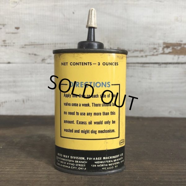 画像3: Vintage RITE-WAY MILKER  Pulsator Oil can (T039)  (3)