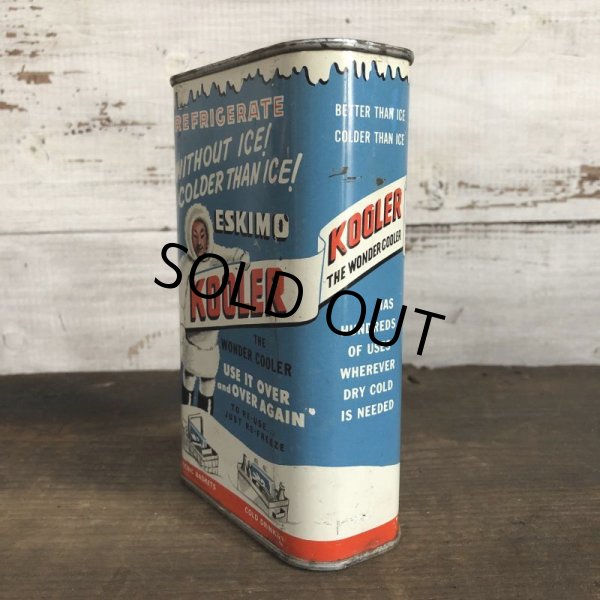 画像2: Vintage ESKIMO KOOLER can (T047)  (2)
