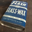画像6: Vintage Flash Glass Wax can (T044)  (6)