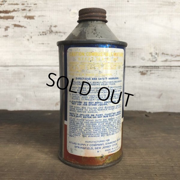 画像3: Vintage ATLAS Brake Fluid can (T038)  (3)