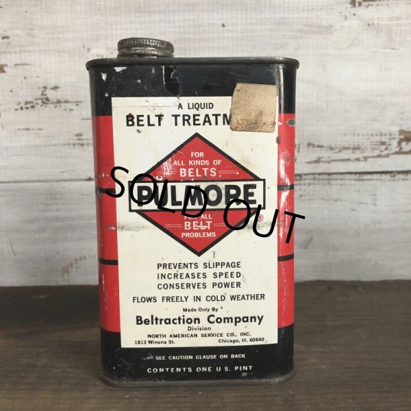 画像1: Vintage PLUMORE BELTS OIL can (T045)  (1)