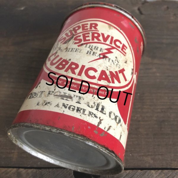 画像6: Vintage SUPER SERVICE LUBRICANT can (T041)  (6)