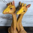 画像4: Vintage 1977 HOMCO Wall Deco Giraffe Set (T053) (4)