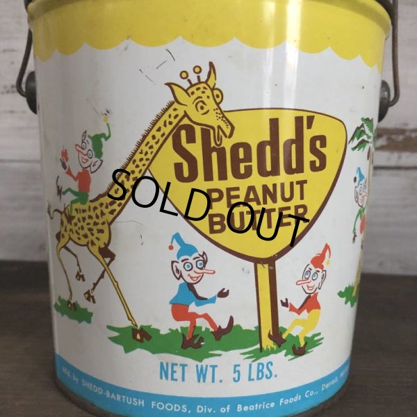 画像10: Vintage Shedd's Peanut Butter Can (T055) (10)