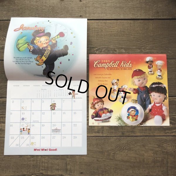 画像2: Vintage Campbell Soup Kid Calendar 2005 (T079) (2)