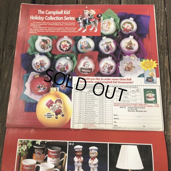 画像4: Vintage Campbell Soup Kid Calendar 1995 (T069) (4)