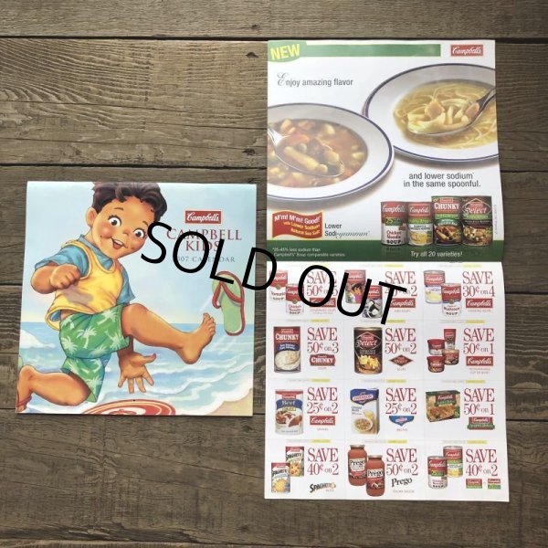 画像2: Vintage Campbell Soup Kid Calendar 2007 (T081) (2)