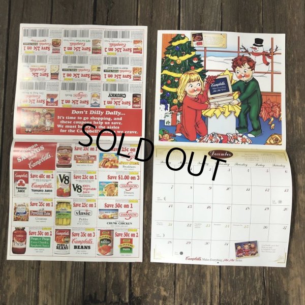 画像3: Vintage Campbell Soup Kid Calendar 1997 (T071) (3)