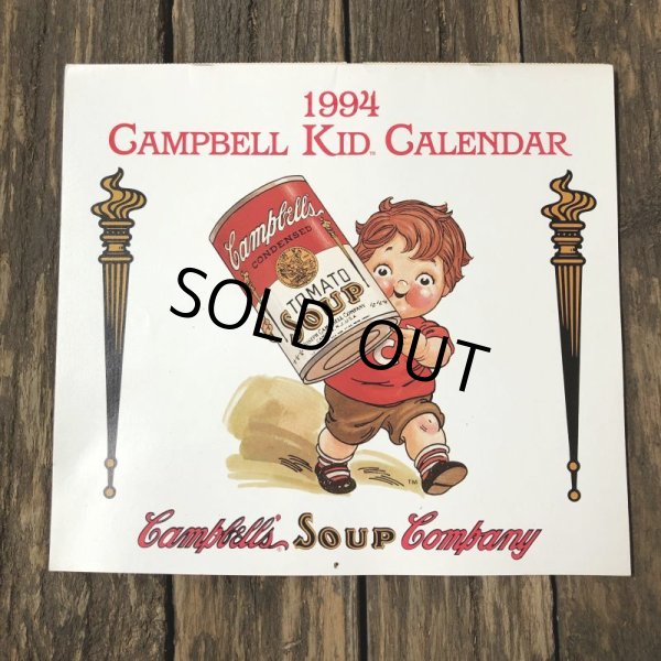 画像1: Vintage Campbell Soup Kid Calendar 1994 (T068) (1)