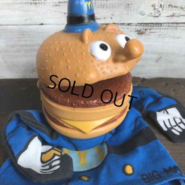 画像6: Vintage McDonalds Officer Big Mac Hand Puppet Doll (T065) (6)