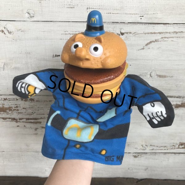 画像9: Vintage McDonalds Officer Big Mac Hand Puppet Doll (T065) (9)