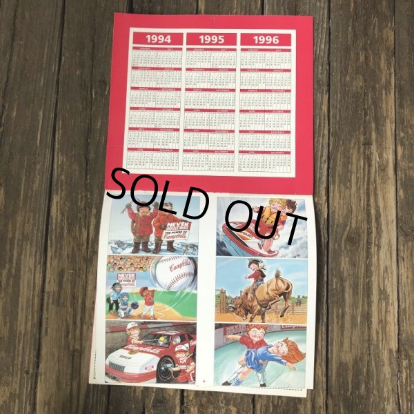 画像5: Vintage Campbell Soup Kid Calendar 1995 (T069) (5)