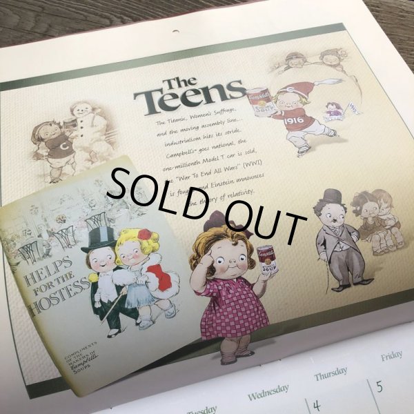 画像6: Vintage Campbell Soup Kid Calendar 2004 (T078) (6)