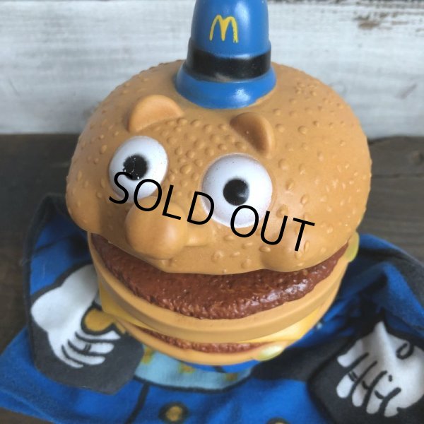 画像7: Vintage McDonalds Officer Big Mac Hand Puppet Doll (T065) (7)