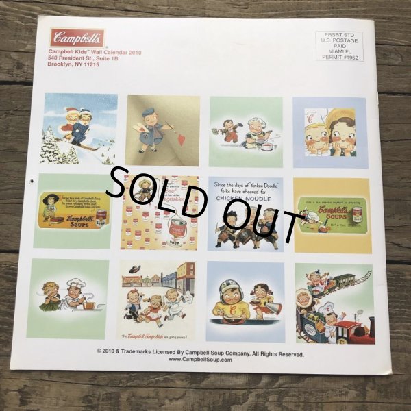 画像7: Vintage Campbell Soup Kid Calendar 2010 (T084) (7)