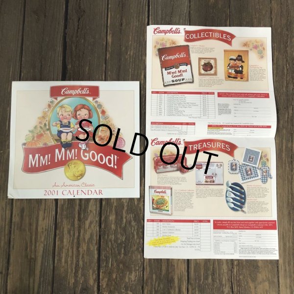 画像2: Vintage Campbell Soup Kid Calendar 2001 (T075) (2)