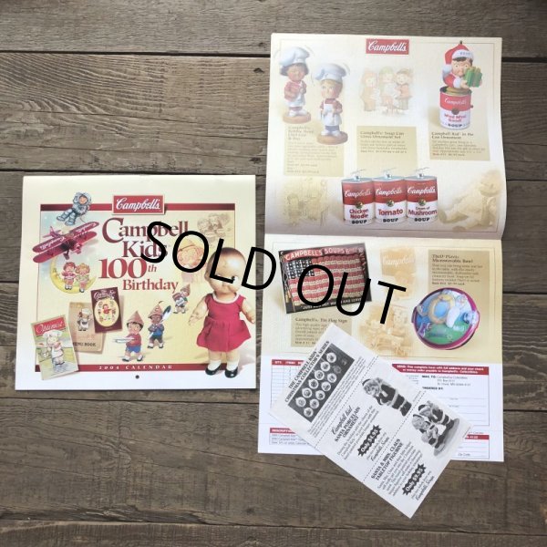 画像2: Vintage Campbell Soup Kid Calendar 2004 (T078) (2)